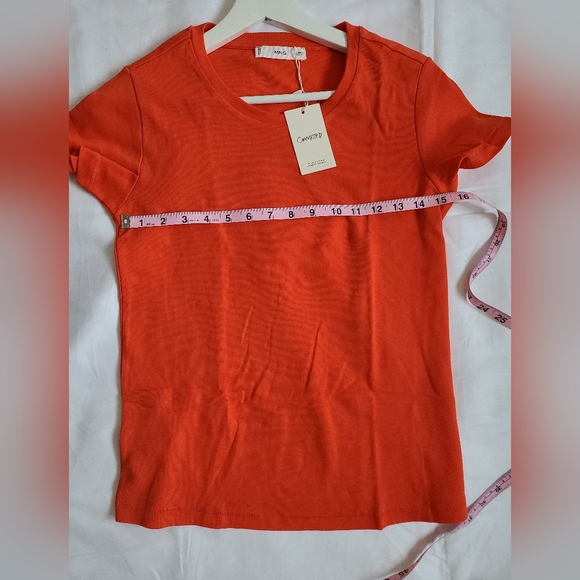 NWT- 100% cotton,MNG shirt, size S ♥️ - Picture 3 of 6